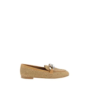 Casadei Woven leather Women's Loafers