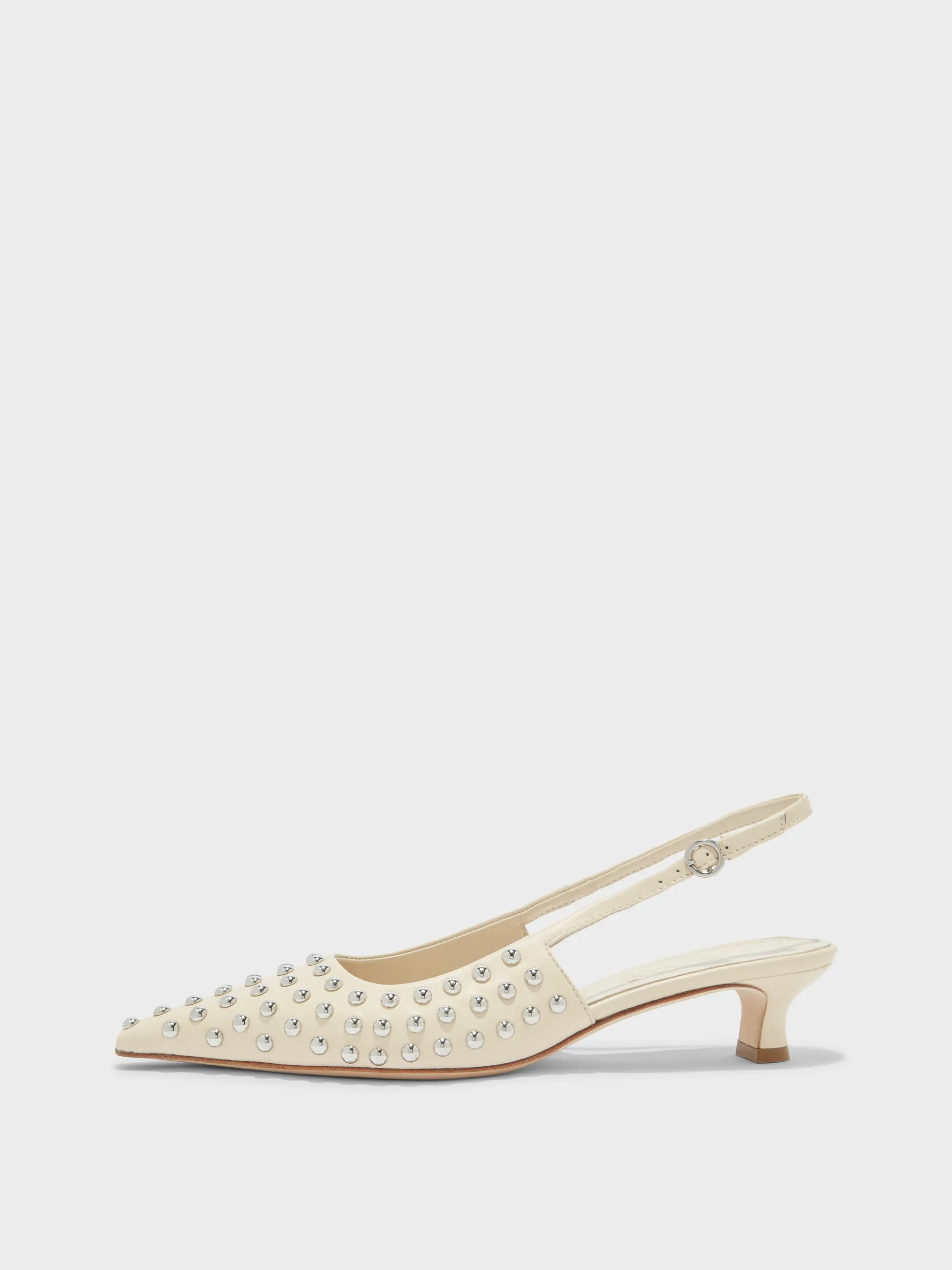 Catrina Studded Slingback Pumps