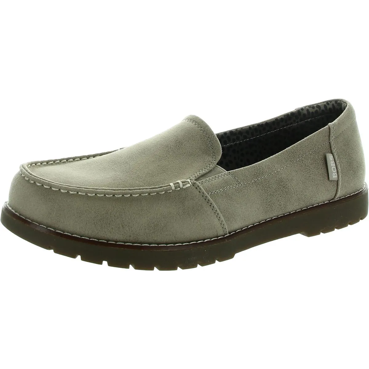 Chill Lugs- Central Look Womens Padded Insole Faux Leather Loafers
