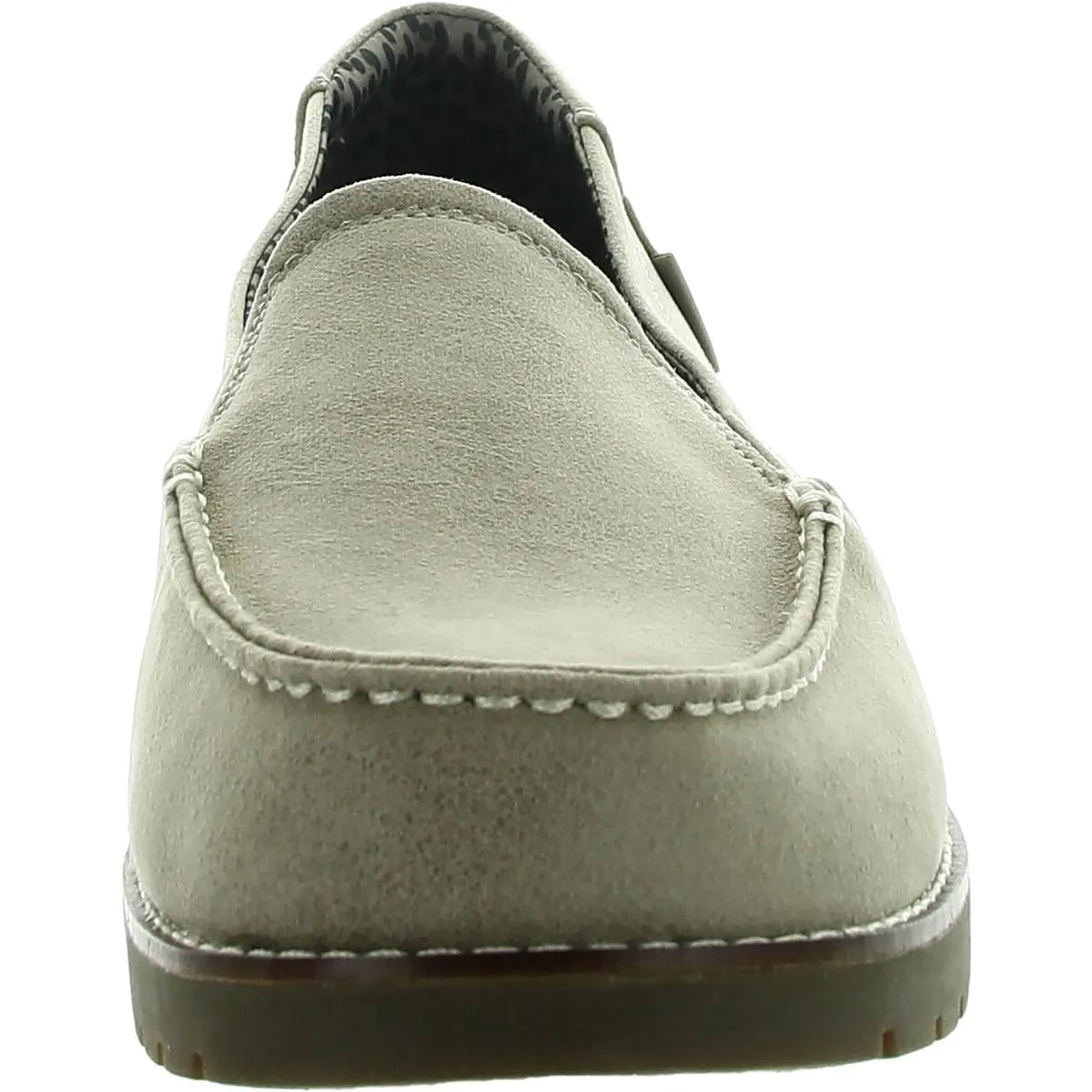 Chill Lugs- Central Look Womens Padded Insole Faux Leather Loafers