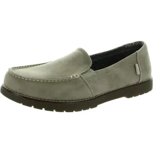 Chill Lugs- Central Look Womens Padded Insole Faux Leather Loafers