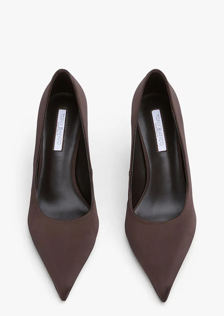 Chloe Choc Satin
