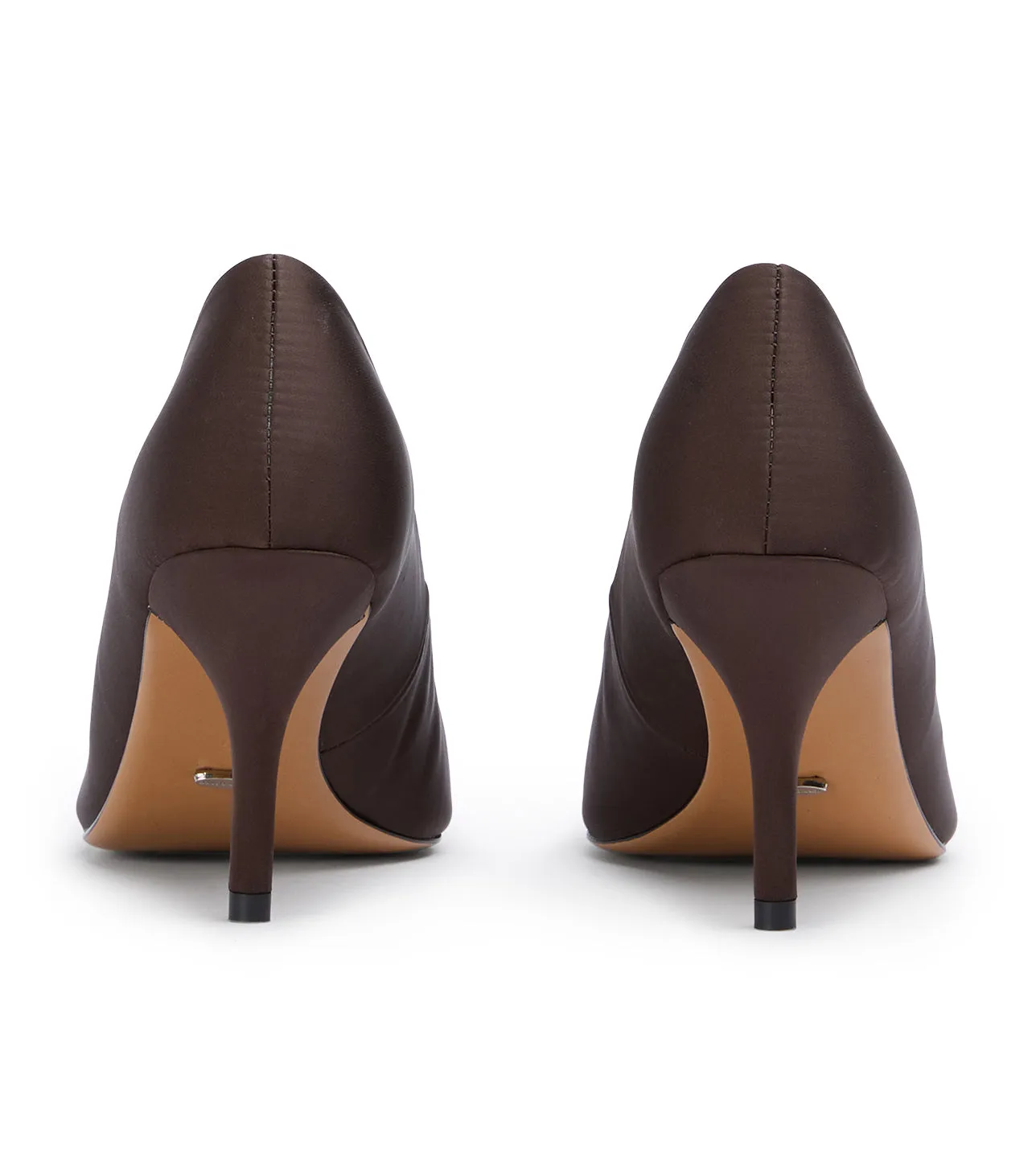 Chloe Choc Satin