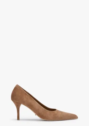 Chloe Taupe Suede