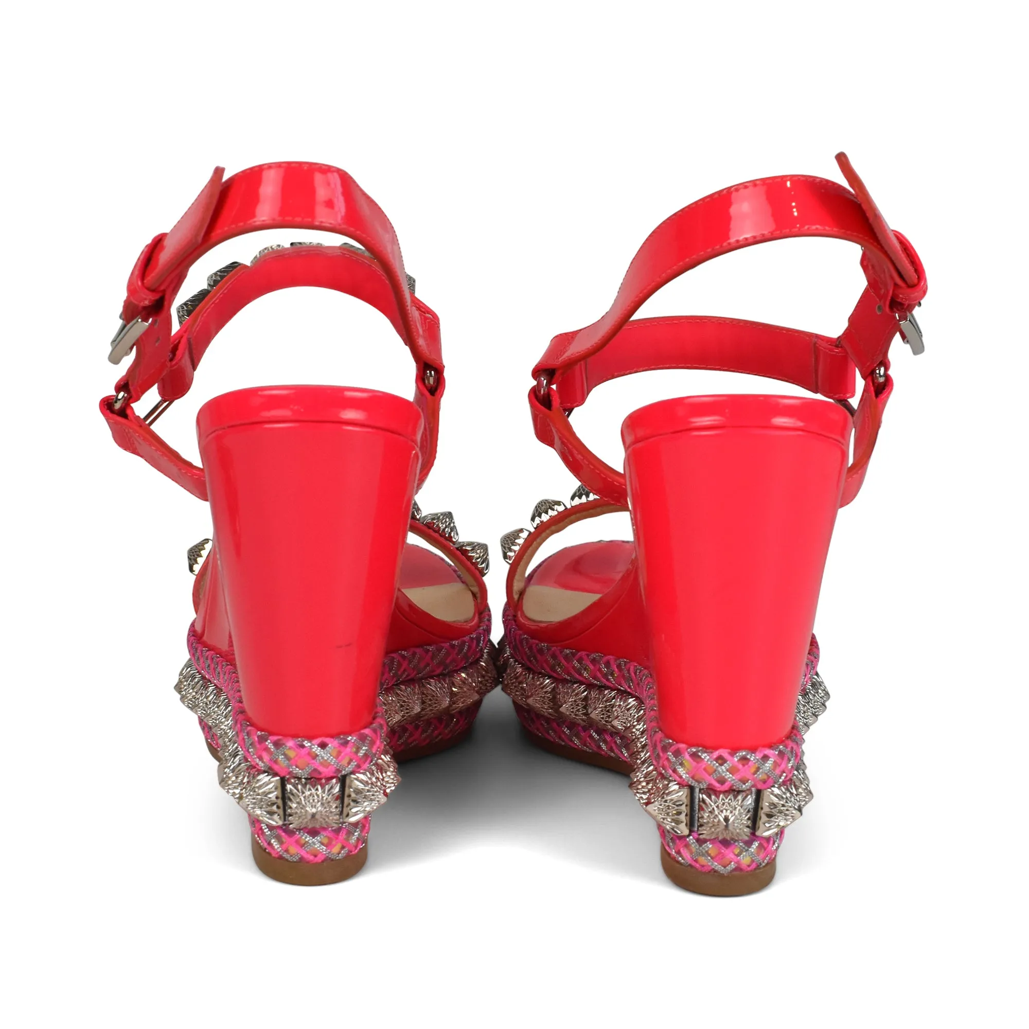 Christian Louboutin 'Pyra Ryad' Wedges - Women's 34