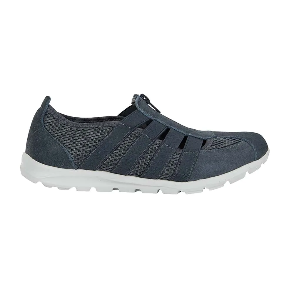 Christina Sneaker in Charcoal