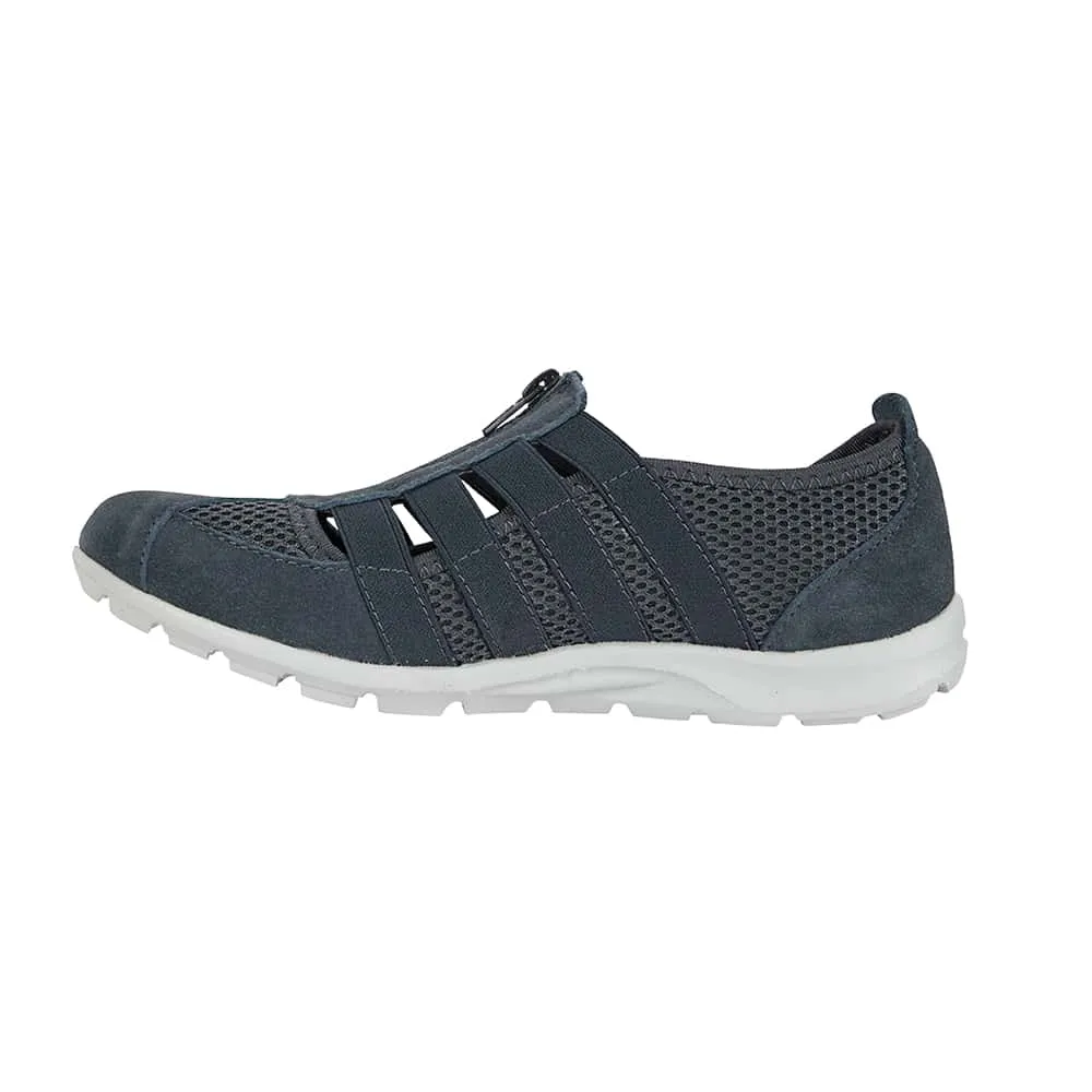 Christina Sneaker in Charcoal