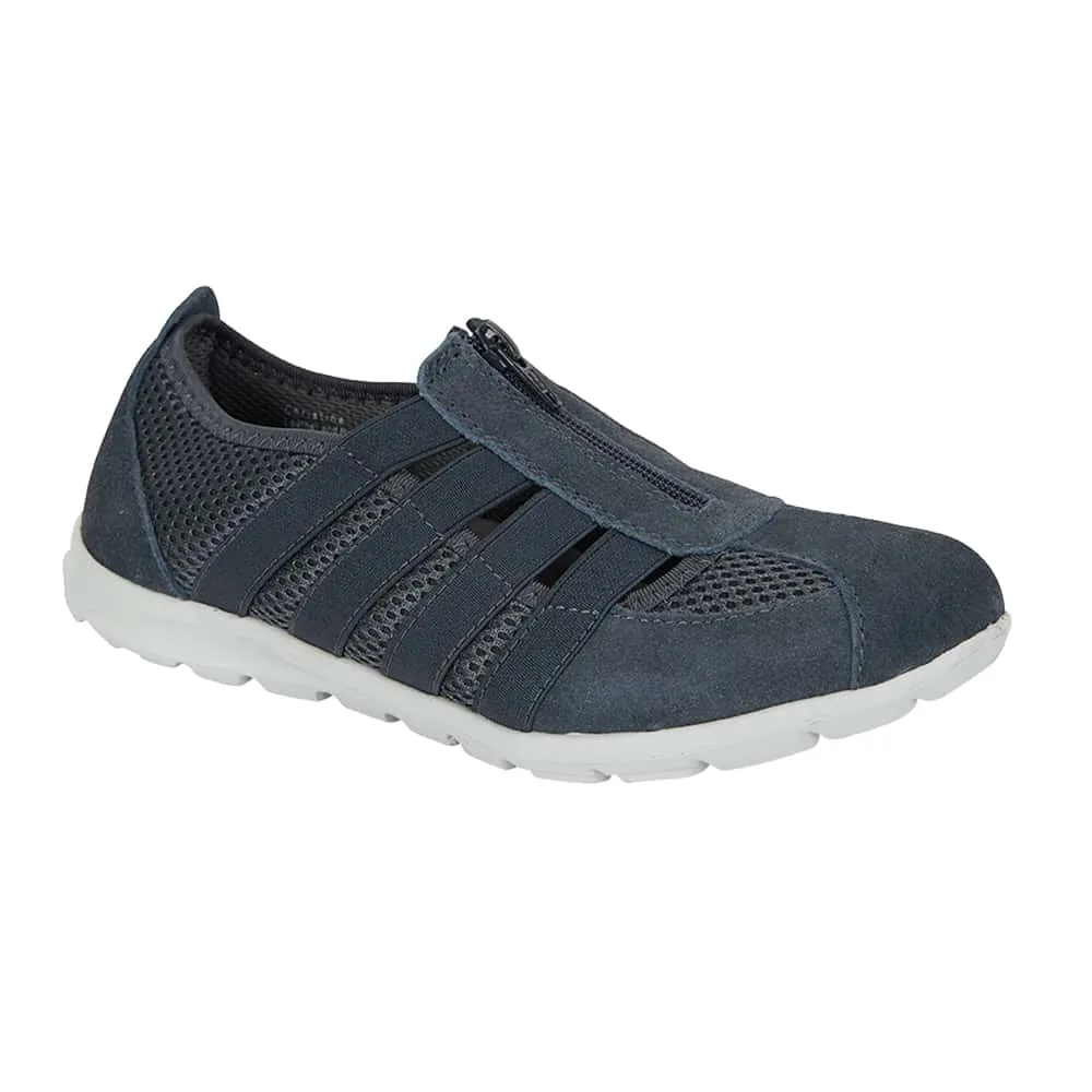 Christina Sneaker in Charcoal