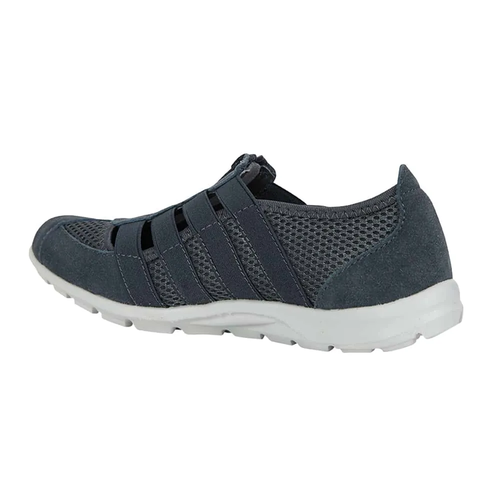 Christina Sneaker in Charcoal