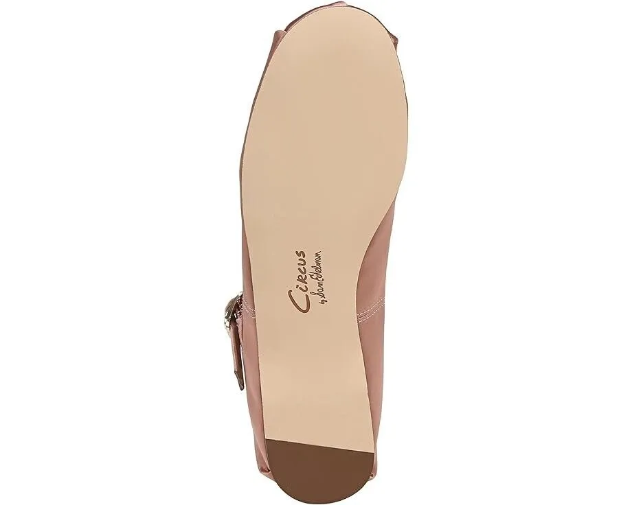Circus NY by Sam Edelman Zuri Ballet Flats Women's 9.5 Brown Cross Strap KHD1143