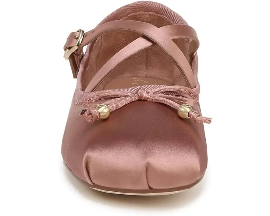 Circus NY by Sam Edelman Zuri Ballet Flats Women's 9.5 Brown Cross Strap KHD1143