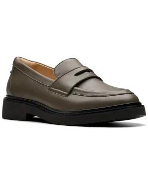 Clarks Splend Edge Leather Flat