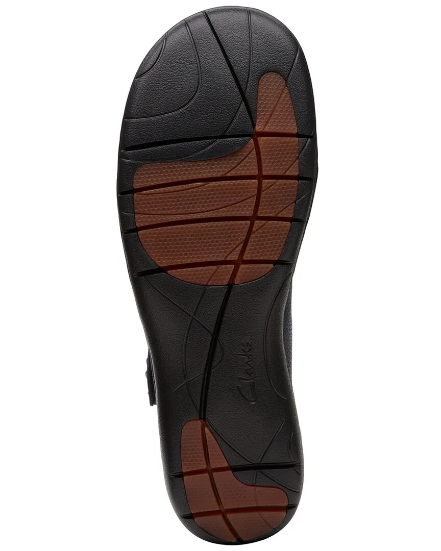 Clarks Un Loop Strap Leather Flat