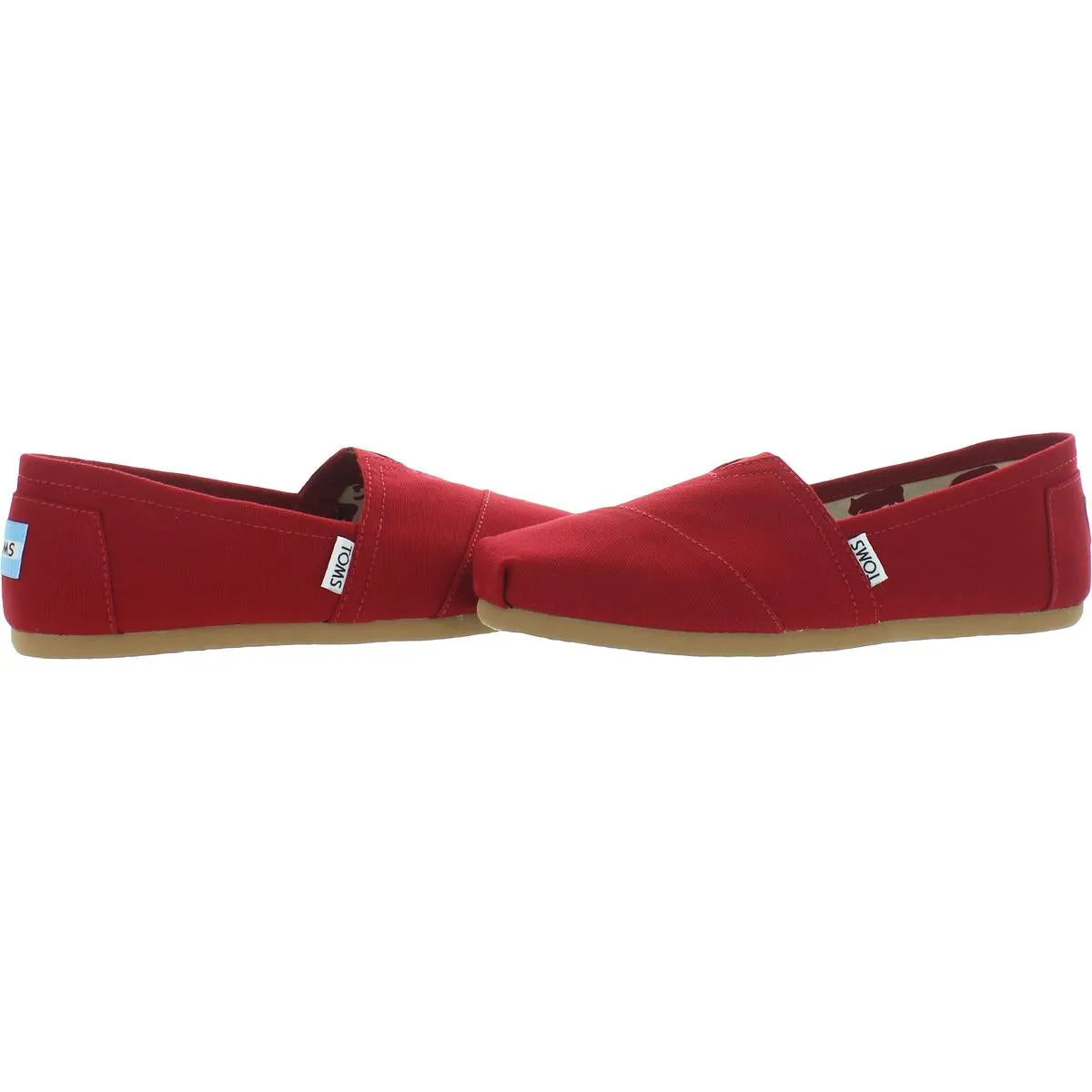 Classics Womens Canvas Slip On Slip-On Sneakers