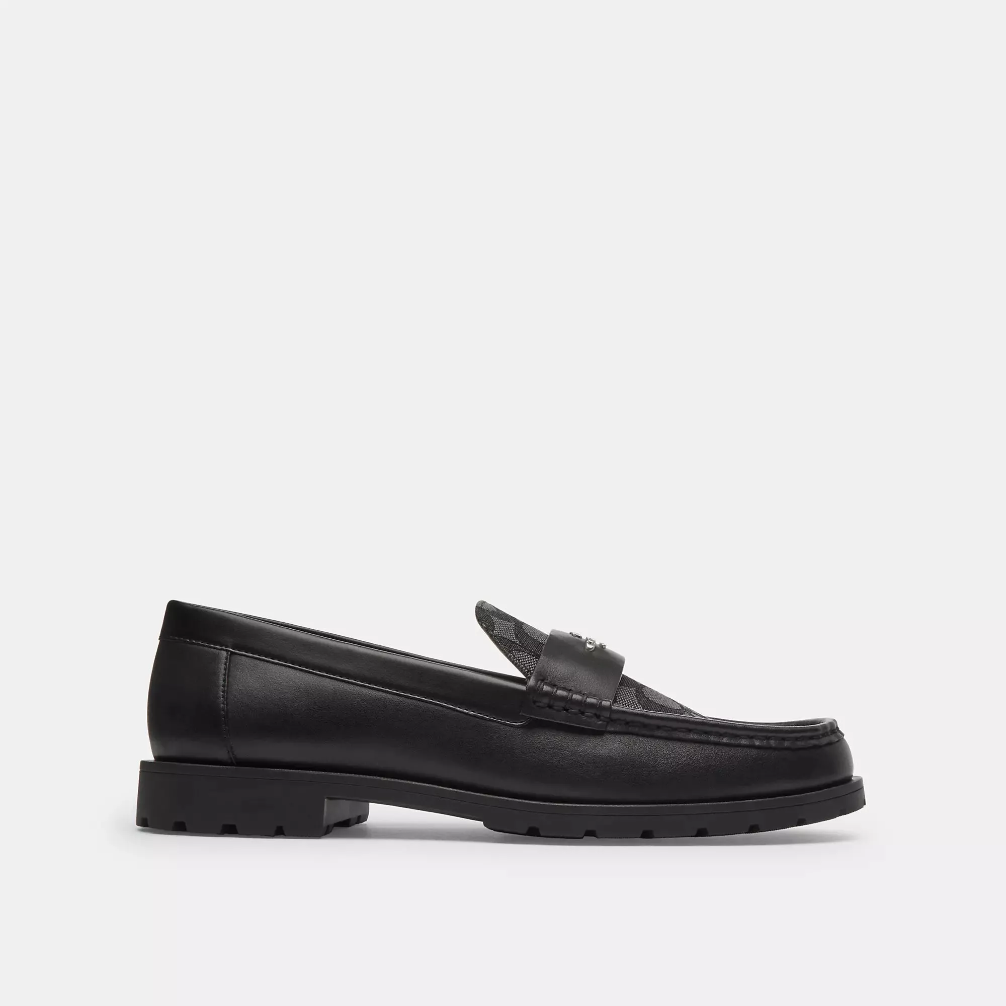 Coach Outlet Janie Loafer In Signature Jacquard