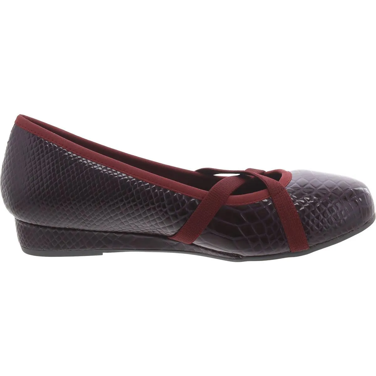 Dakota Womens Slip On Ballet Flats
