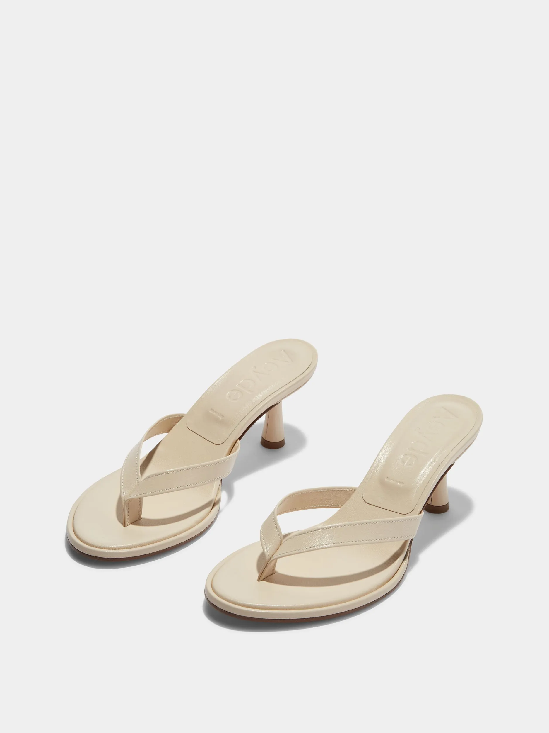 Daphne Leather Thong Sandals
