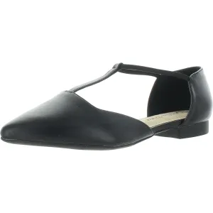 DARBY Womens Cushioned Footbed Faux Leather D'Orsay