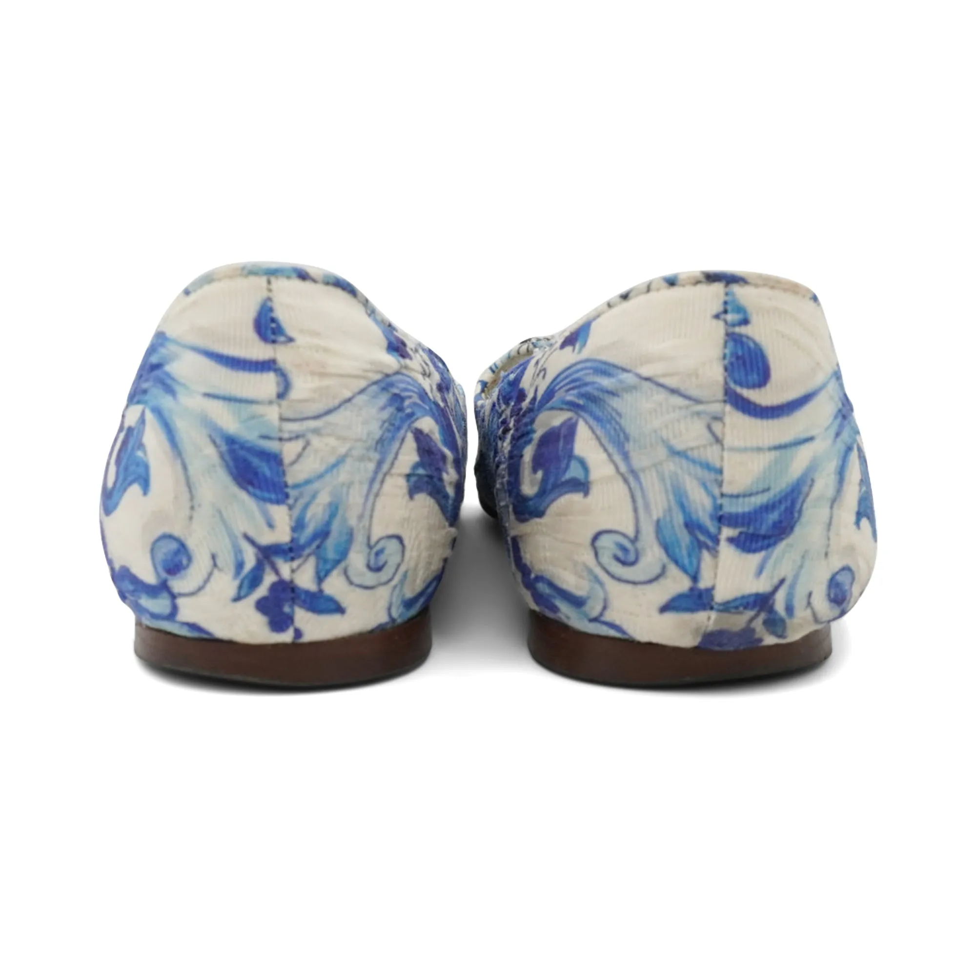 Dolce & Gabbana 'Majolica Tile' Flats - Women's 37.5