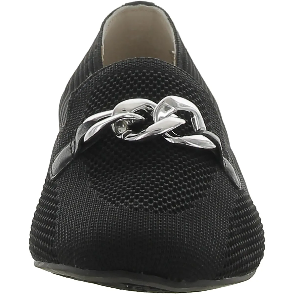 Donnie Womens Knit Slip-On Loafers