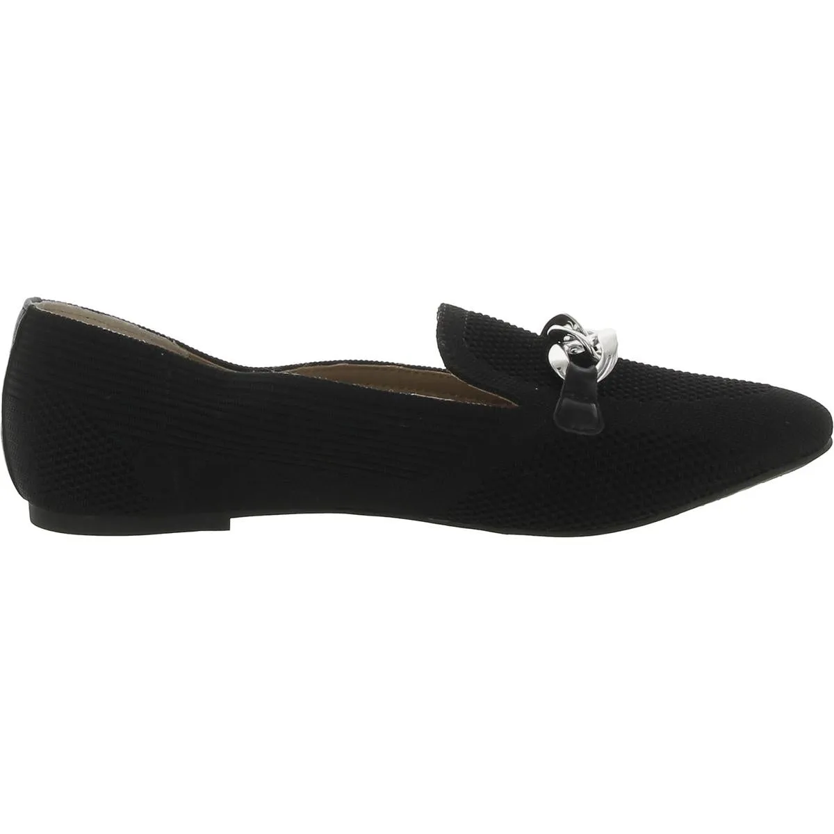 Donnie Womens Knit Slip-On Loafers