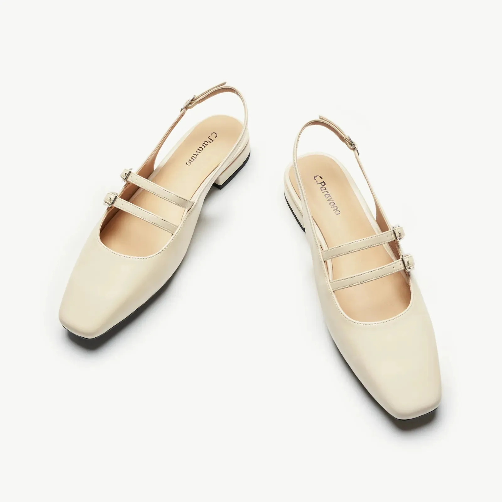 Double-Straps Slingback Mary Jane (Alyssa S
