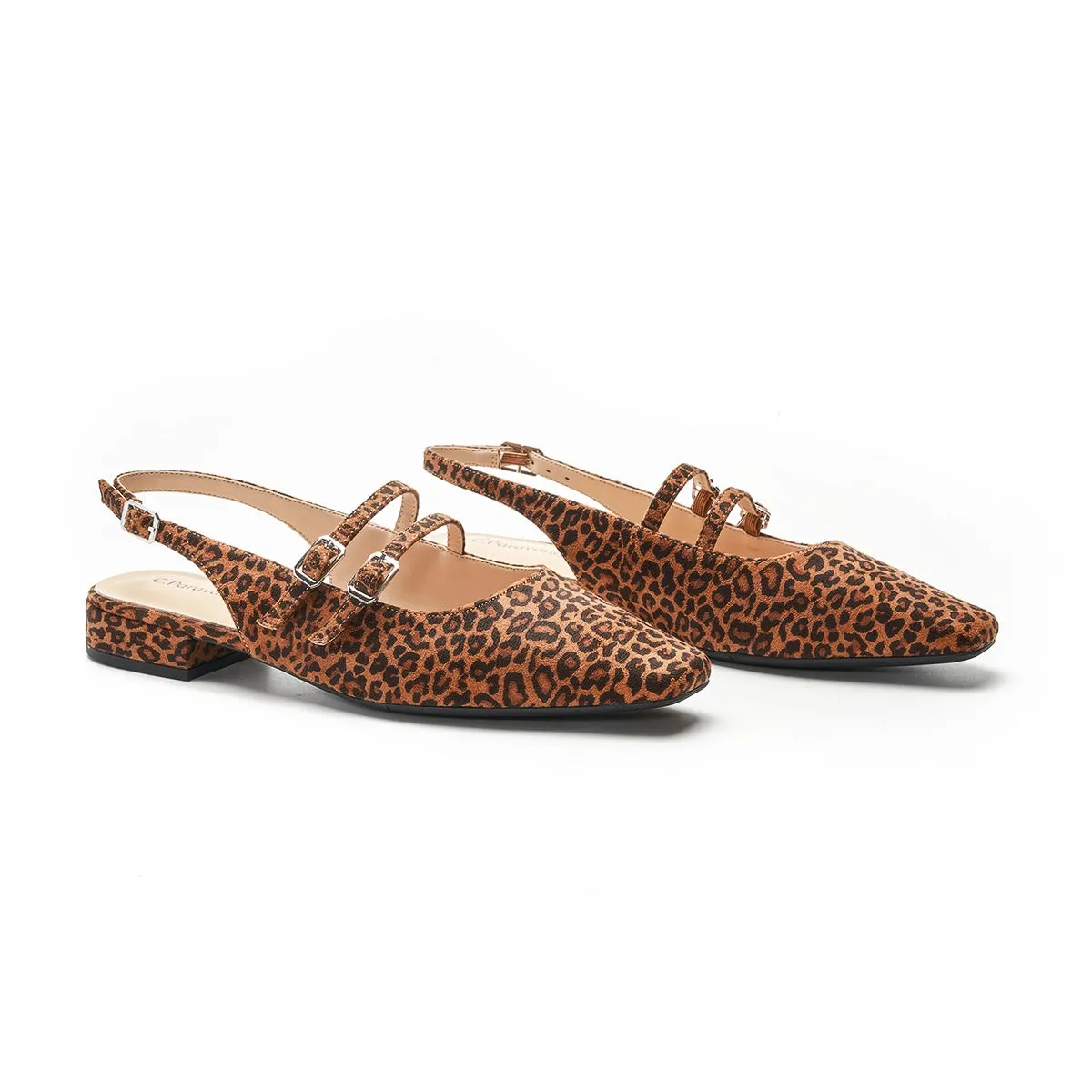 Double-Straps Slingback Mary Jane (Alyssa S
