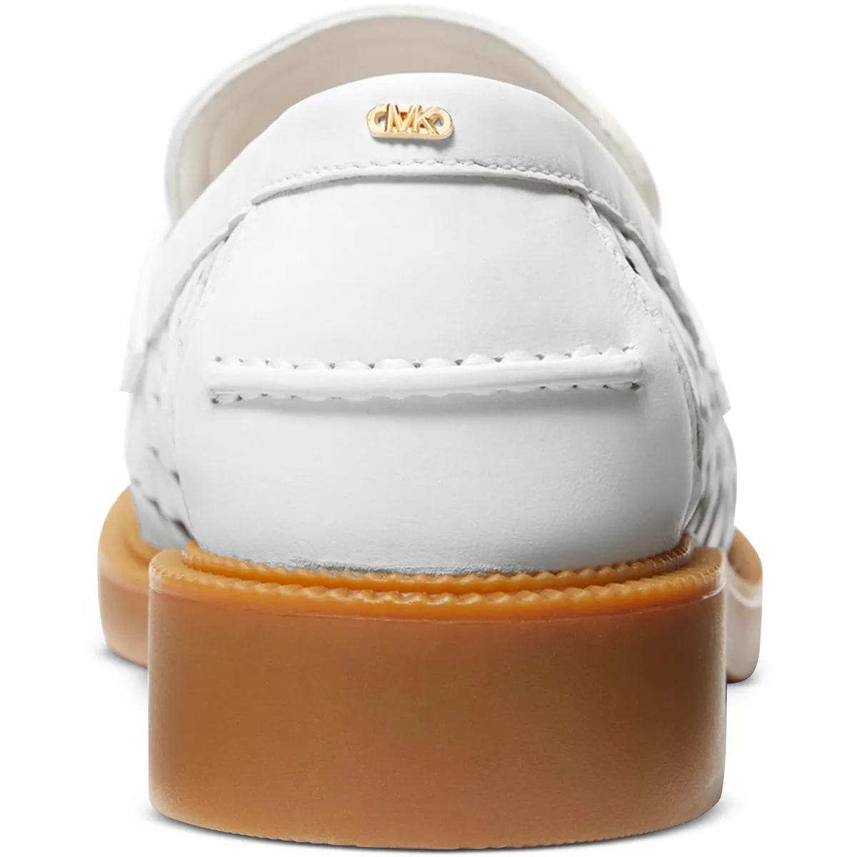 EDEN  Womens Eyelet Leather Loafers