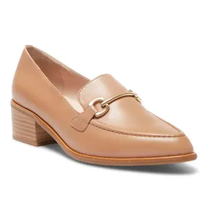 Elena Loafer in Nude Leather
