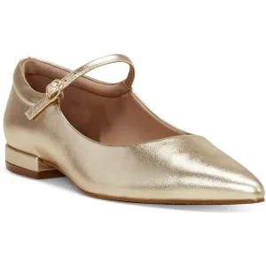 Eloise Womens Adjustable Leather Mary Janes