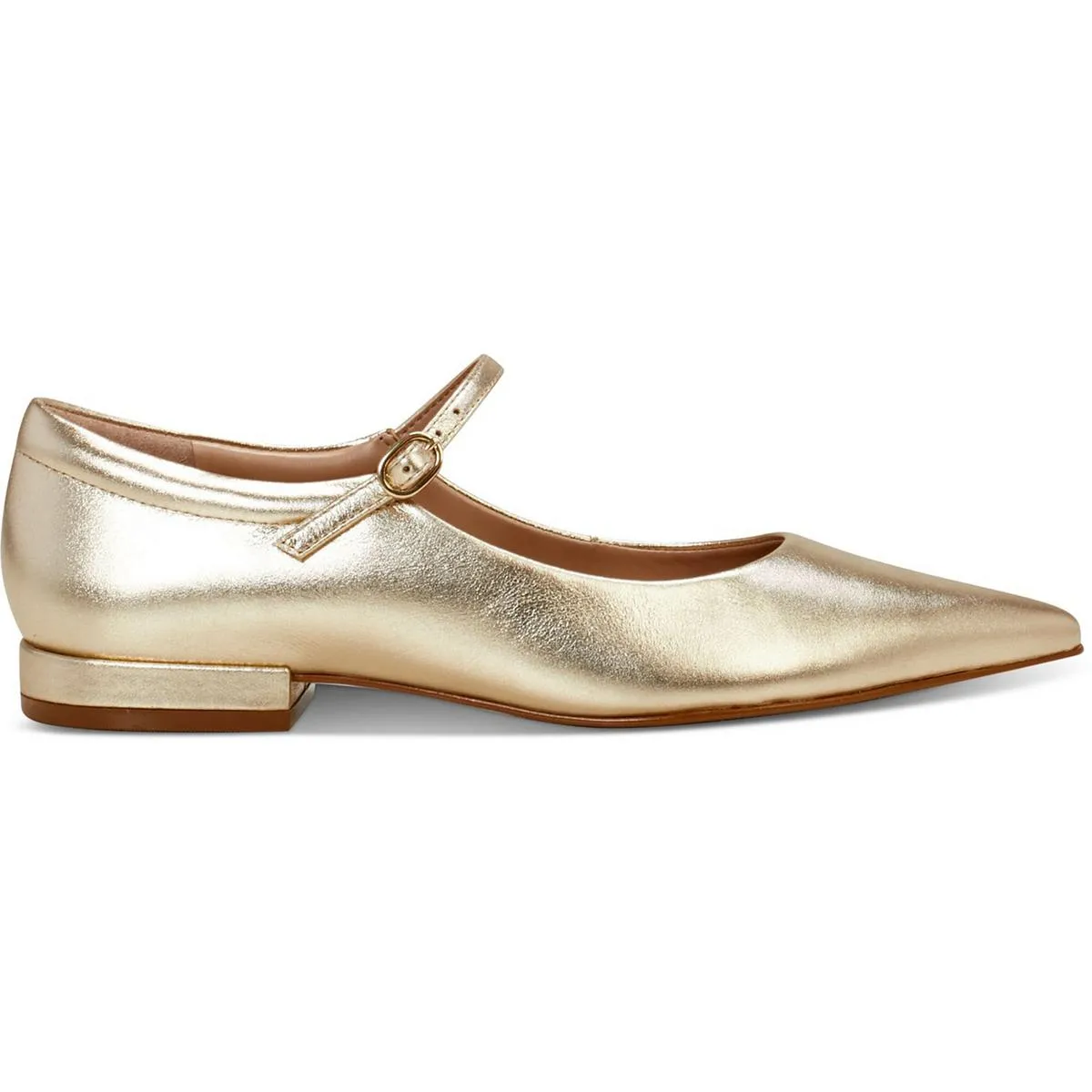 Eloise Womens Adjustable Leather Mary Janes