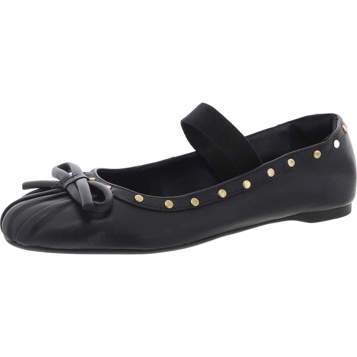 ELSA Womens Bow Manmade Ballet Flats
