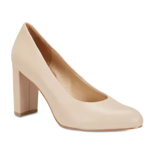 Epic Heel in Nude Leather