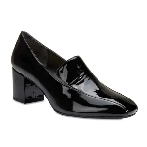 Erica Heel in Black Patent