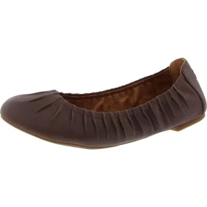 Erla Womens Striped Canvas Ballet Flats