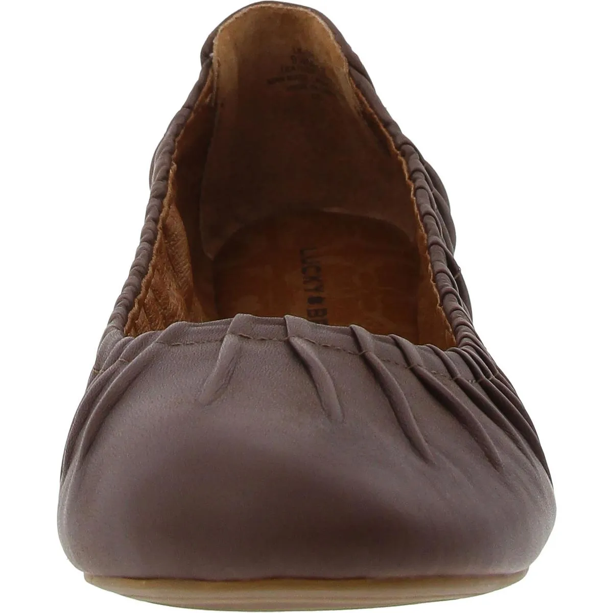 Erla Womens Striped Canvas Ballet Flats