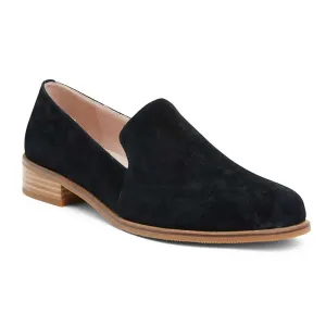Everest Loafer in Black Suede