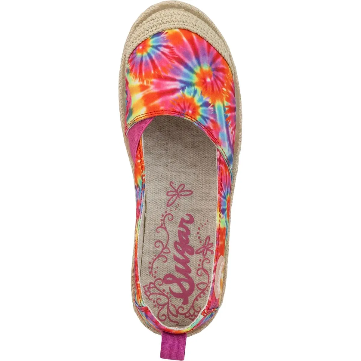 Evermore Womens Padded Insole Flats Espadrilles