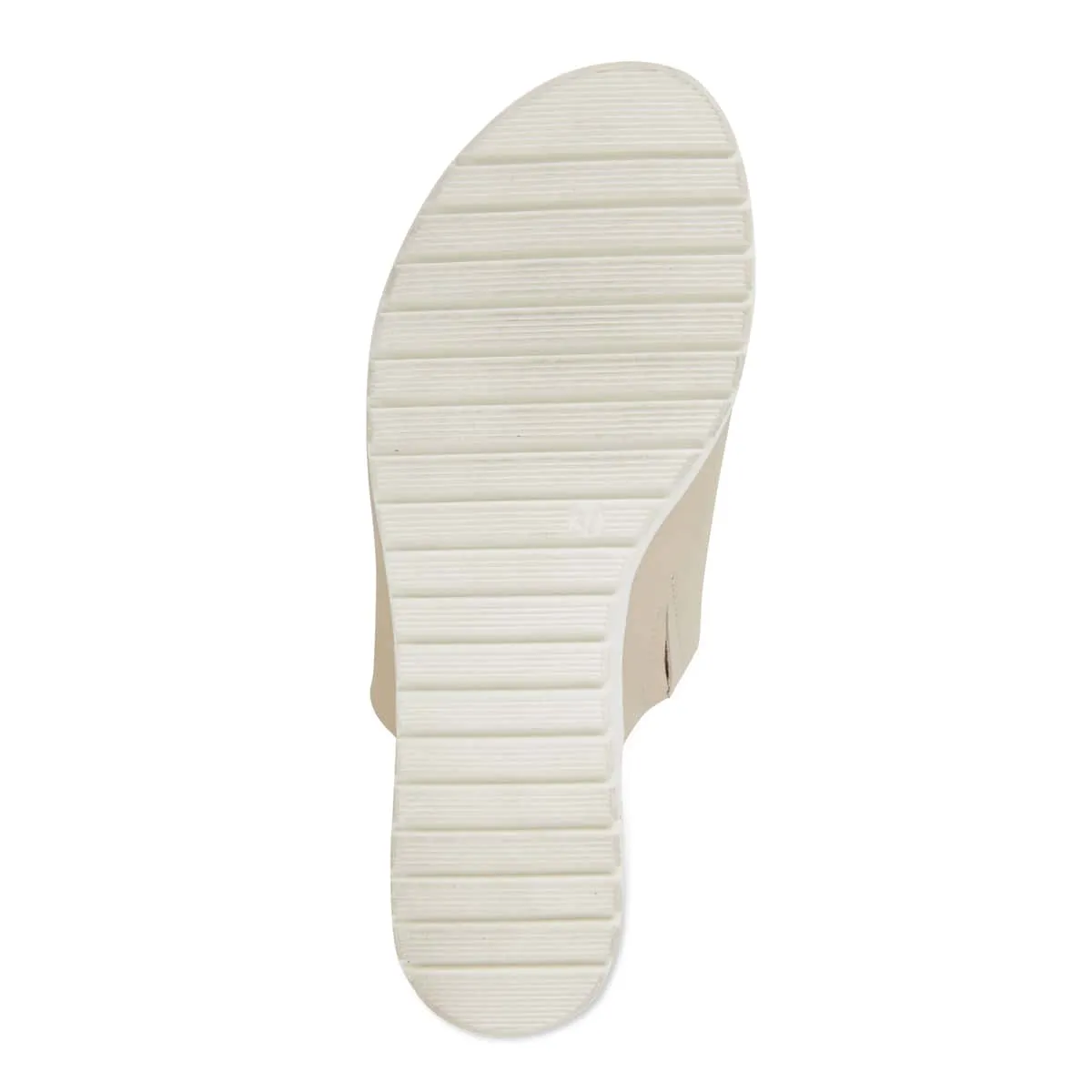 Fate Slide in Nude Leather