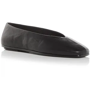 FATHOM Womens Solid Leather Flat Shoes