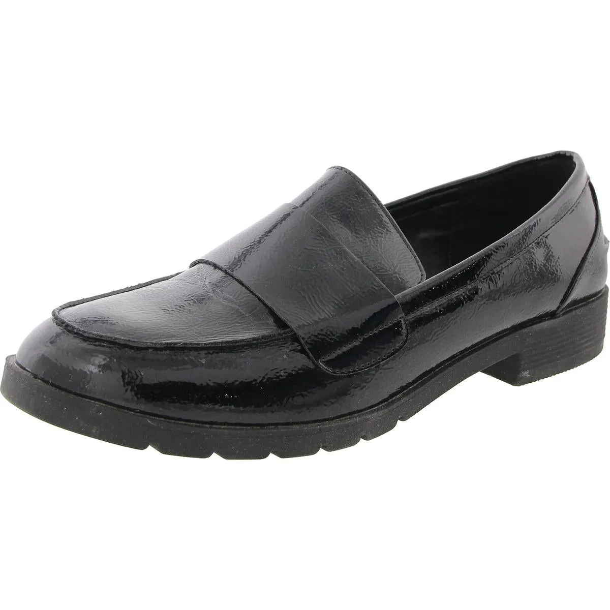 Fern Womens Padded Insole Patent Loafers