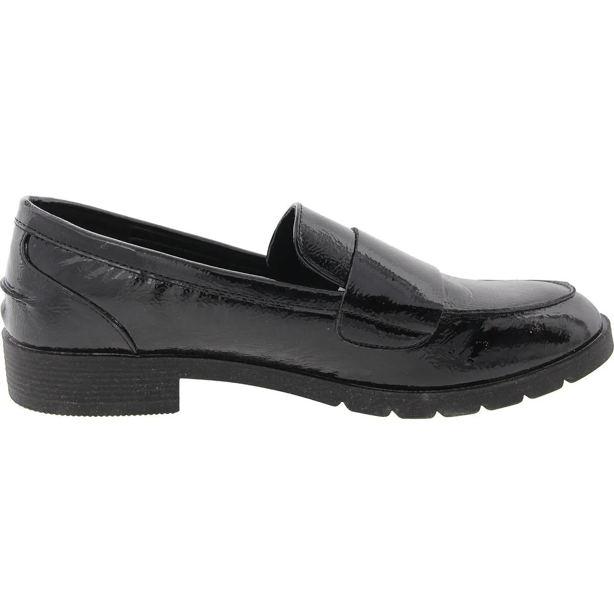 Fern Womens Padded Insole Patent Loafers