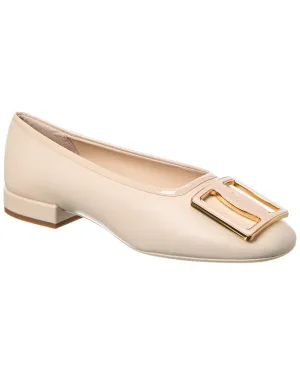 Ferragamo Myrna Leather Ballerina Flat