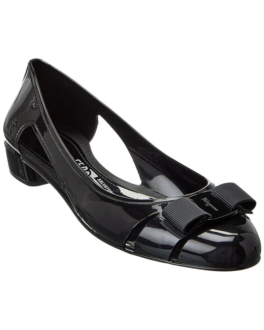 Ferragamo Vara Jelly Flat