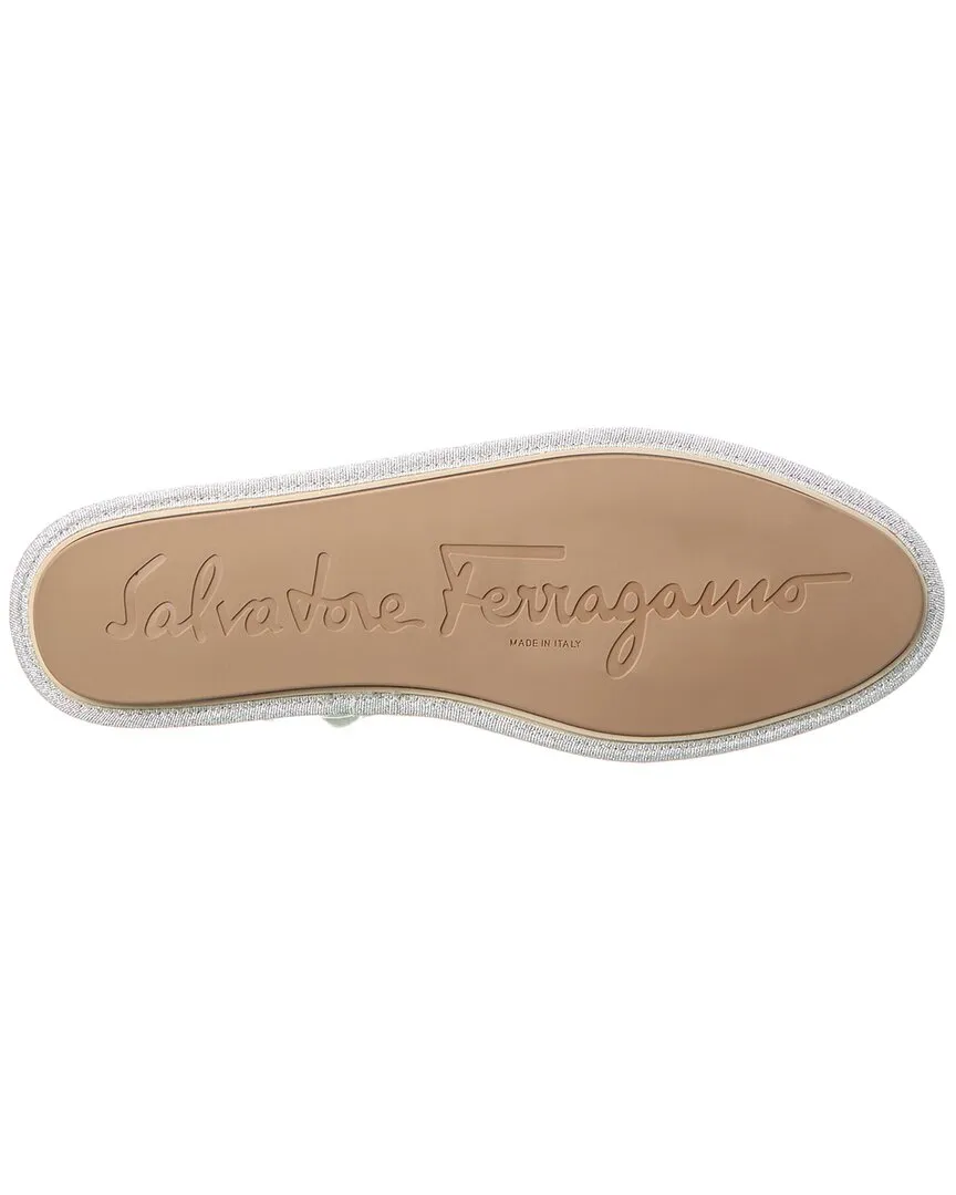 Ferragamo Varina Voy Leather Flat