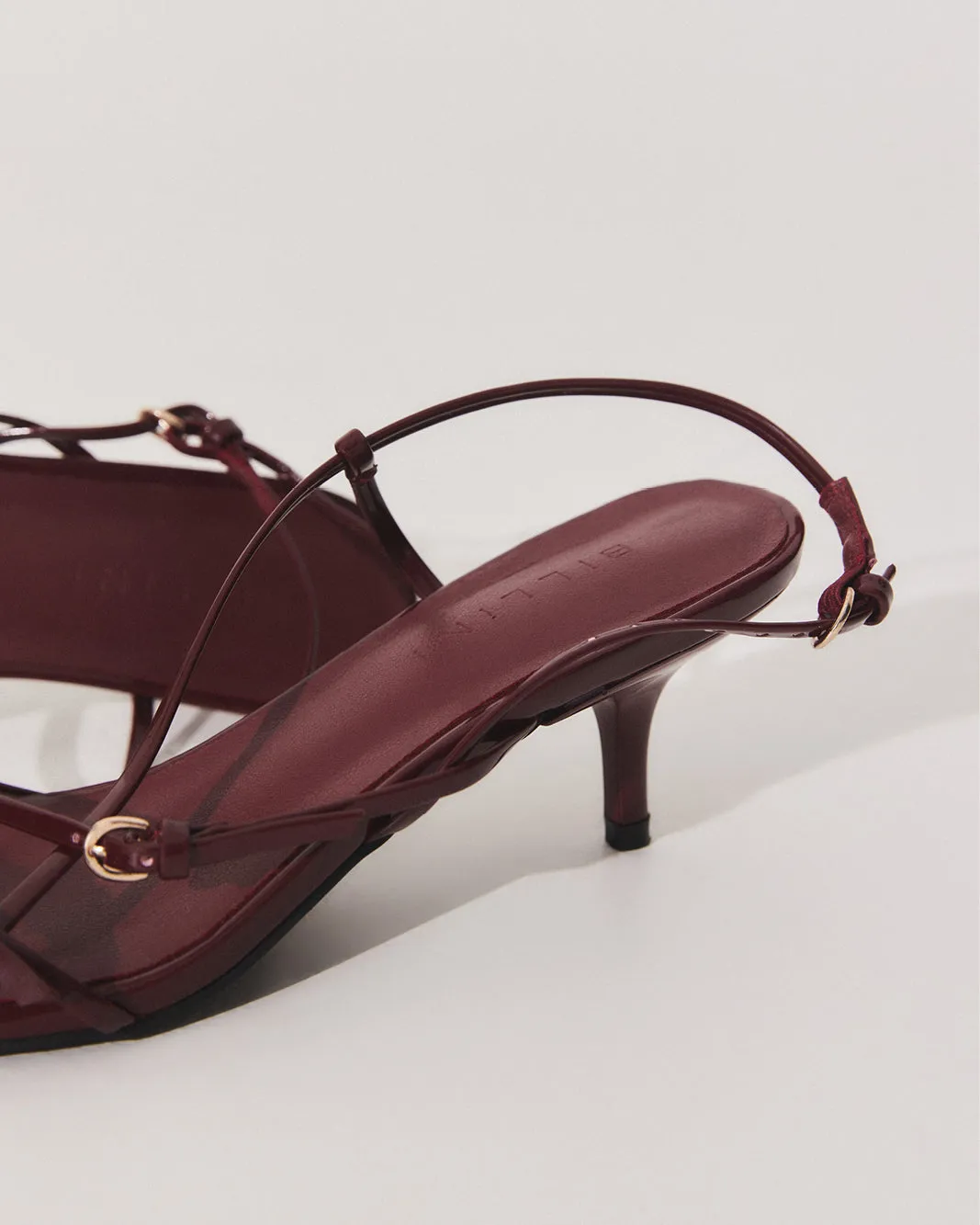 FLOSSIE - CHERRY RED PATENT