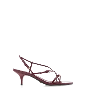 FLOSSIE - CHERRY RED PATENT