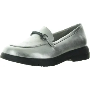 Flow Womens Comfort Insole Faux Leather Loafers