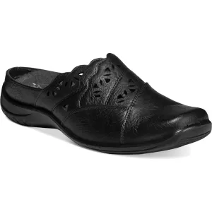 Forever Womens Faux Leather Slip On Mules