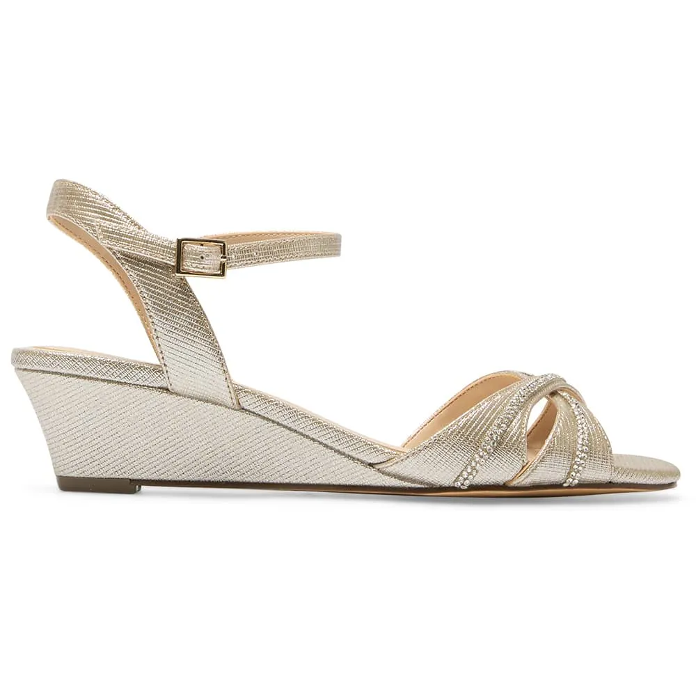 Franie Heel in Platino Bella Shine